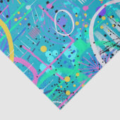 Ocean Bubbles: Maximalist Art Tissuepapier (Detail)