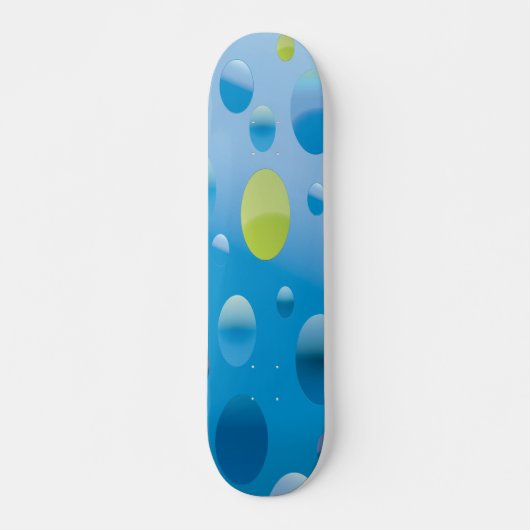 Ocean Bubbles Skateboard (Voorkant)