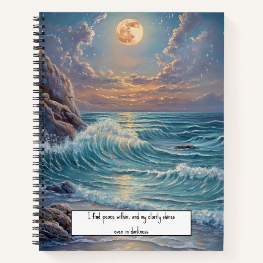 Ocean Calm Journal (Devant)