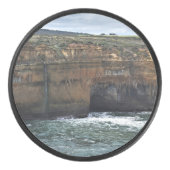 Ocean Carved Wonders Hockey Puck (Voorkant)