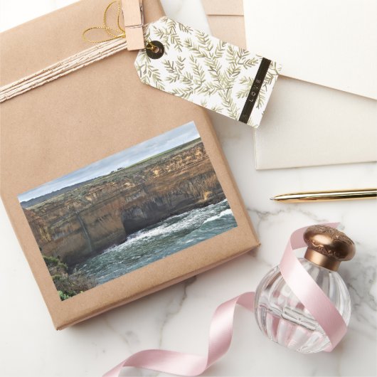 Ocean Carved Wonders Rechthoekige Sticker (Geschenken)