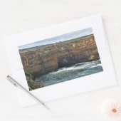 Ocean Carved Wonders Rechthoekige Sticker (Envelop)