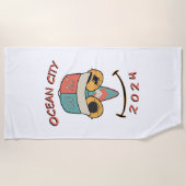  Ocean City 2024 Strandlaken (Voorkant)