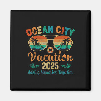 Ocean City Beach Vacation 2025 Friends Family Summ Magneet