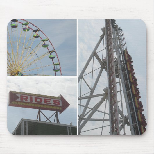 Ocean City Boardwalk Rides Muismat (Voorkant)