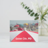 Ocean City, carte postale MD (Debout devant)