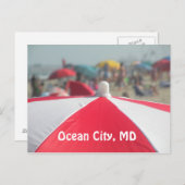 Ocean City, carte postale MD (Devant / Derrière)