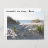 Ocean City Dunes Briefkaart (Voorkant / Achterkant)