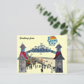 Ocean City Herinneringen: Briefkaart (Staand voorkant)
