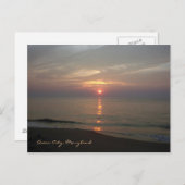 Ocean City Maryland Briefkaart (Voorkant / Achterkant)