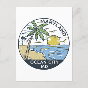 Ocean City Maryland  Briefkaart