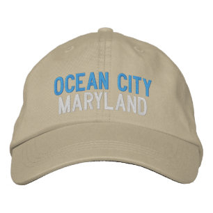OCEAN CITY MARYLAND EMBROIDERED BASEBALL PET