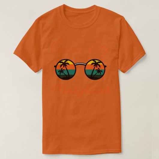 Ocean City Maryland T-shirt (Design voorkant)