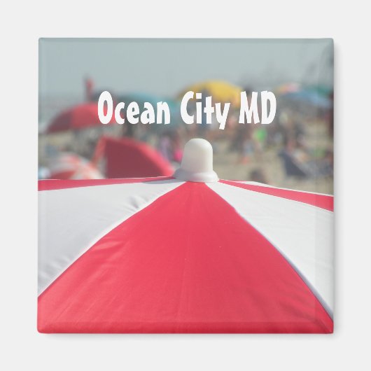 Ocean City MD Magnet Magneet (Voorkant)