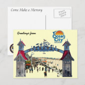 Ocean City Memories : Carte postale (Devant / Derrière)