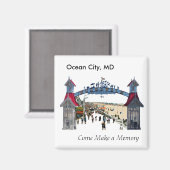 Ocean City Memories : Magnet (Recto/Verso)