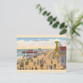 Ocean City New Jersey Boardwalk Briefkaart (Staand voorkant)