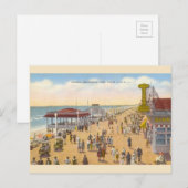  Ocean City New Jersey Boardwalk Briefkaart (Voorkant / Achterkant)