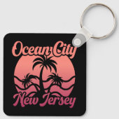 Ocean City, New Jersey Sleutelhanger (Achterkant)