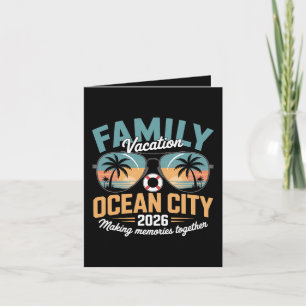 Ocean City-strand Feestdagen Kaart