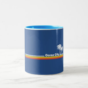 Ocean City Tweekleurige Koffiemok