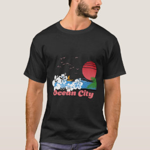 Ocean City Vakantie Maryland Surfen Kleding T-shirt