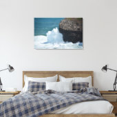Ocean Cliffs Canvas Afdruk (Insitu (Slaapkamer))