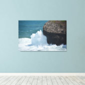 Ocean Cliffs Canvas Afdruk (Insitu (Houten vloer))