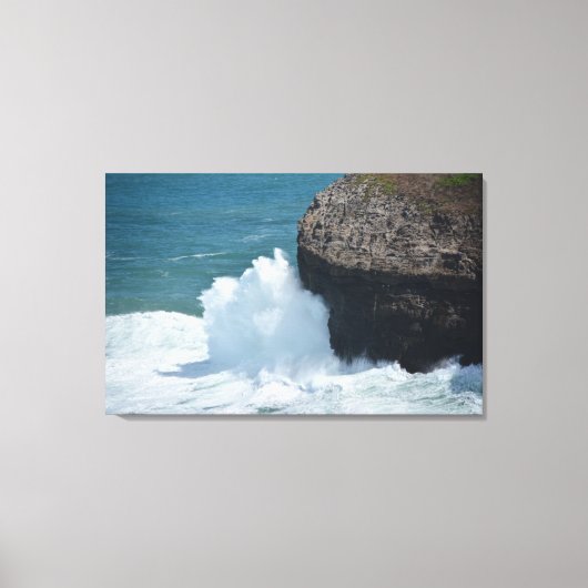 Ocean Cliffs Canvas Afdruk (Voorkant)