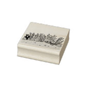 Ocean Coral Zee Floor Rubberstempel (Stempel)