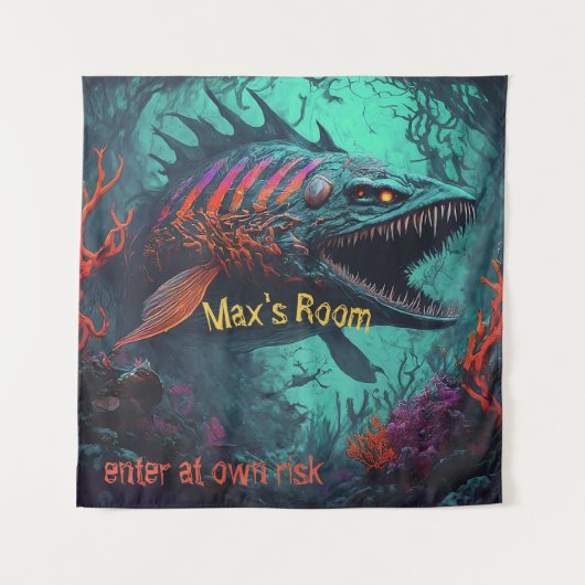 Ocean Creature Wandkleed (Voorkant)