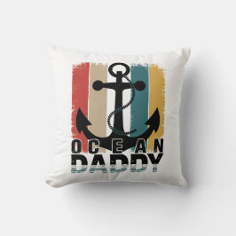 Ocean Daddy | Nautisch Decoratief Kussen Voor Stra