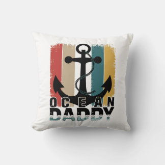 Ocean Daddy | Nautisch Decoratief Kussen Voor Stra