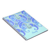 Océan de carnet de Paisley (Côté Droit)