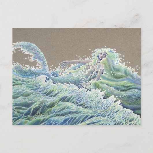 Ocean Deva Briefkaart (Voorkant)