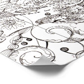 Ocean dip - poster print (Coin)