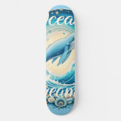 Ocean Dreamer Skateboard (Voorkant)