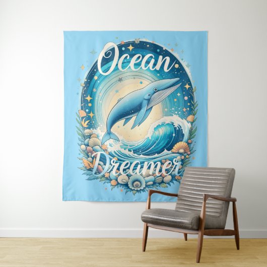Ocean Dreamer Wandkleed (In situ)