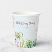 Ocean Dreams Baby shower Cups Papieren Bekers (Voorkant)