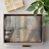 Ocean Dreams Romantisch Zeegezicht @ zonsondergang Tissuepapier (Geschenk)