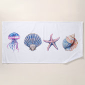 "Ocean Dreams" Strandlaken (Voorkant)