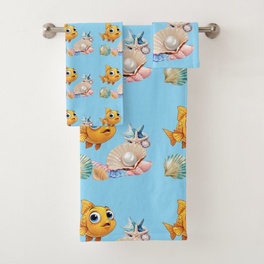 Ocean Dreams Towel Set (En situation)