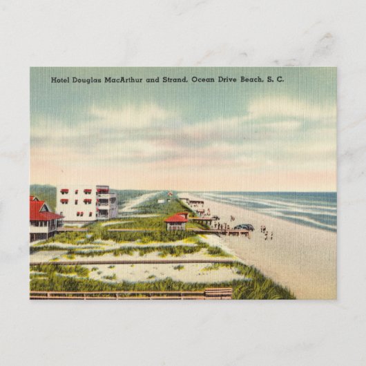 , Ocean Drive Beach, South Carolina Briefkaart (Voorkant)