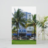 Ocean Drive Briefpapier (Staand voorkant)