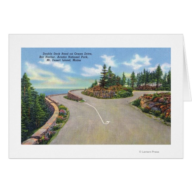 Ocean Drive Double Deck Road Uitzicht (Voorkant Horizontaal)