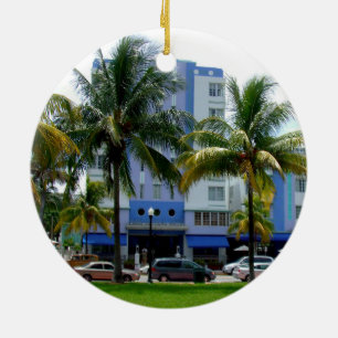 Ocean Drive Keramisch Ornament
