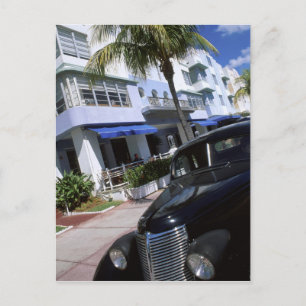 Ocean Drive, Miami Beach Florida Briefkaart