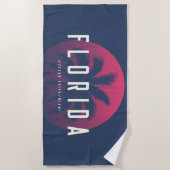 Ocean Drive Miami Florida Strandlaken (Voorkant)