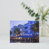 Ocean Drive, South Beach, Miami Beach, 2 Briefkaart (Staand voorkant)