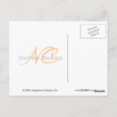 Ocean Dunes (aanpassen) Briefkaart (Achterkant)